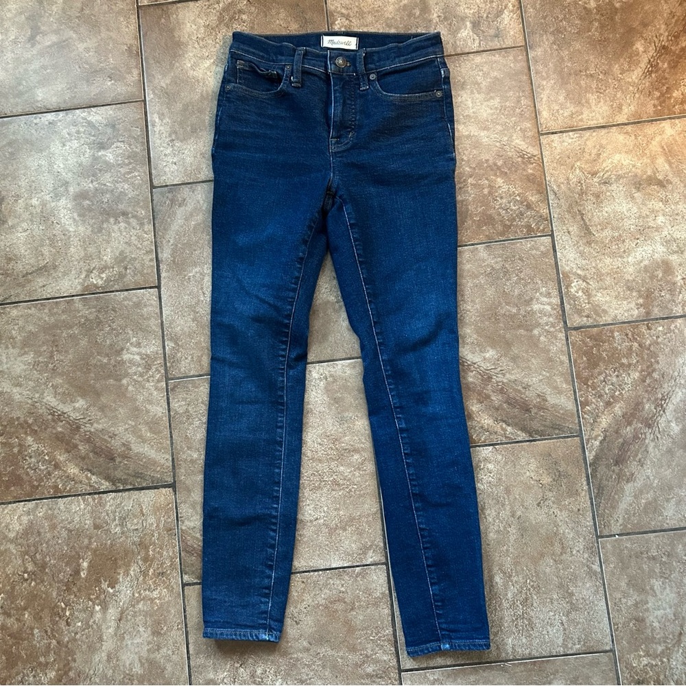 Madewell 9” mid rise Skinny Jeans size 25